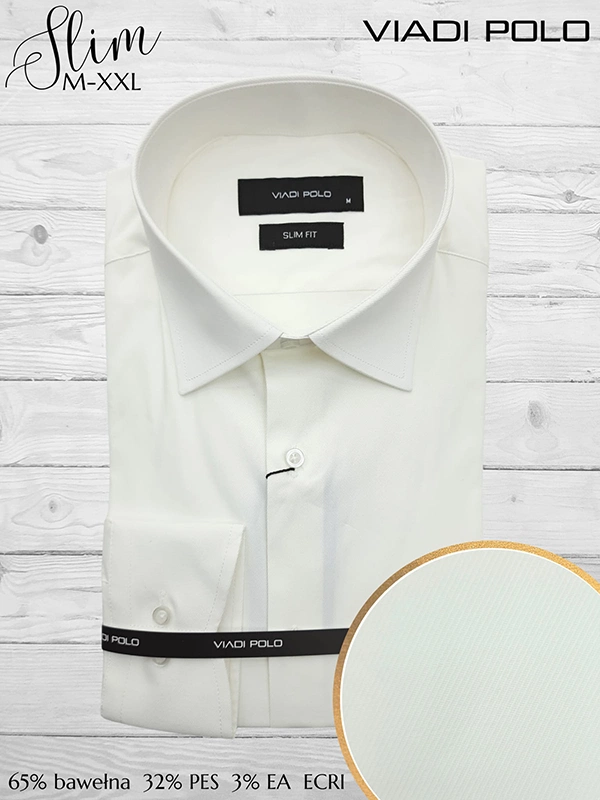 Koszula slim gładkie M-XXL