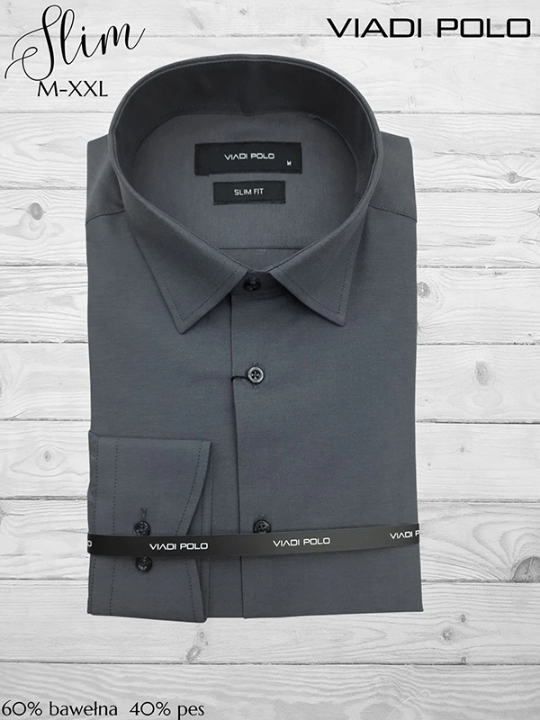 Koszula slim gładkie M-XXL