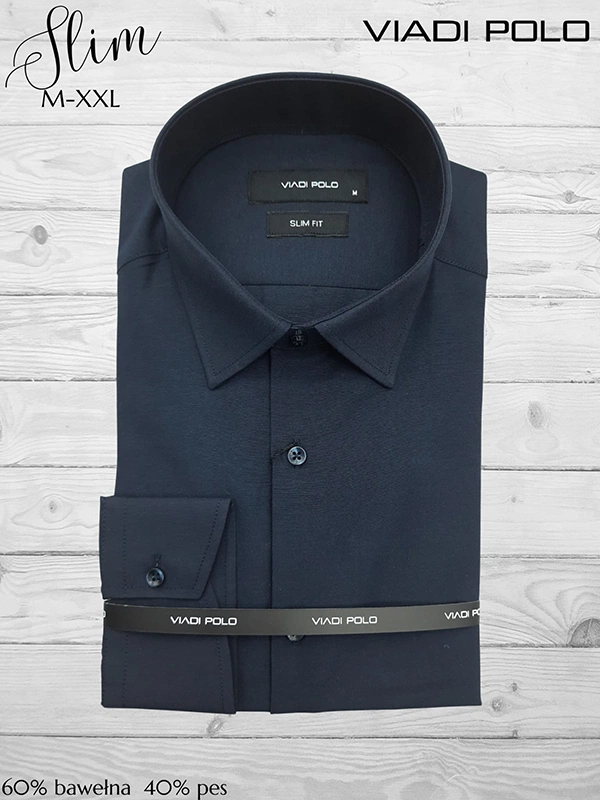Koszula slim gładkie M-XXL