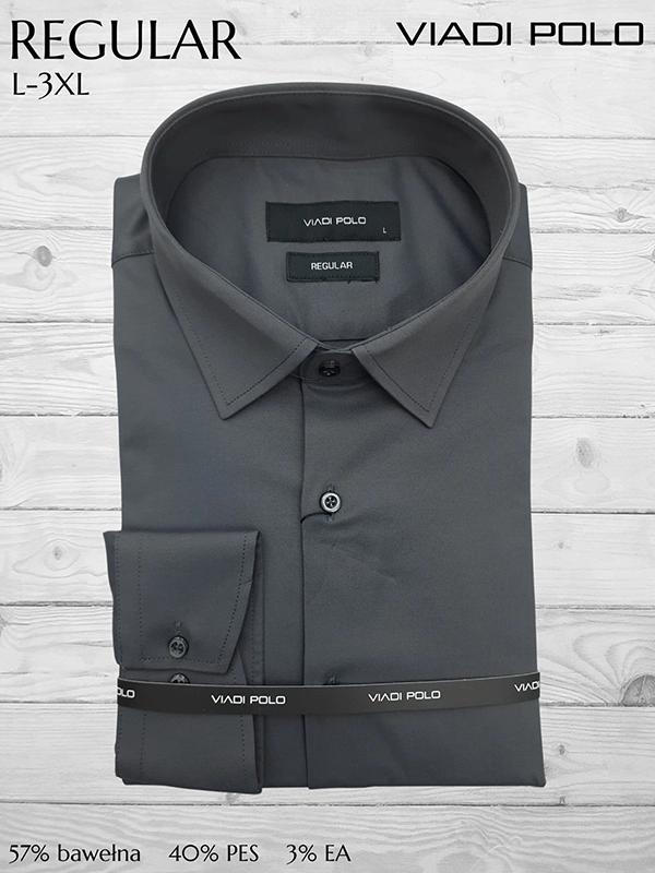 Koszula regular ELASTAN gładkie L-3XL
